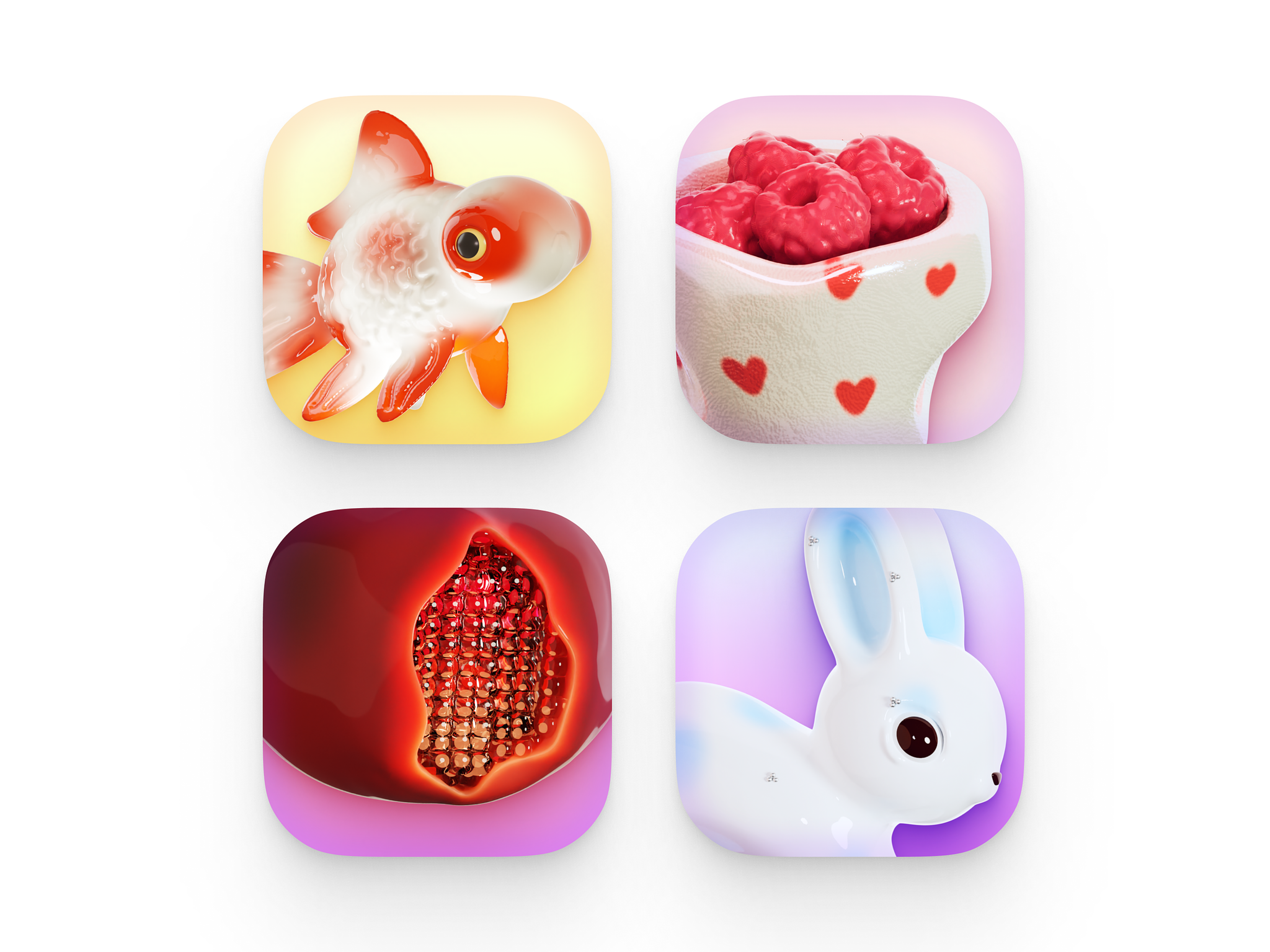 3D App Icons